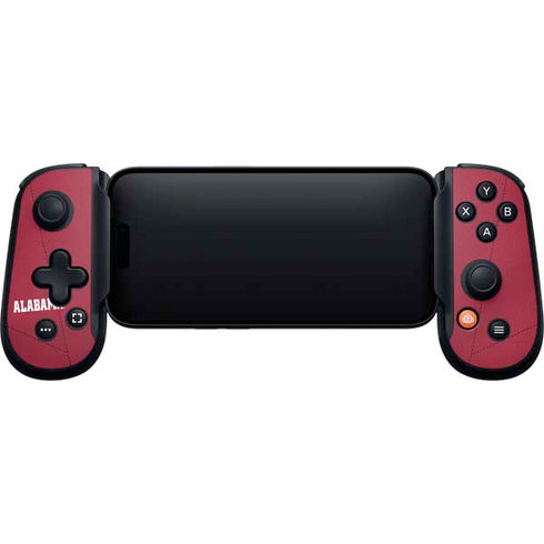 University of Alabama Maroon Jersey Backbone One for iPhone Game Controller Skin